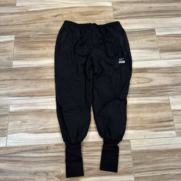Black Nike F.C Woven cuff soccer training pants - Picture 1 of 3